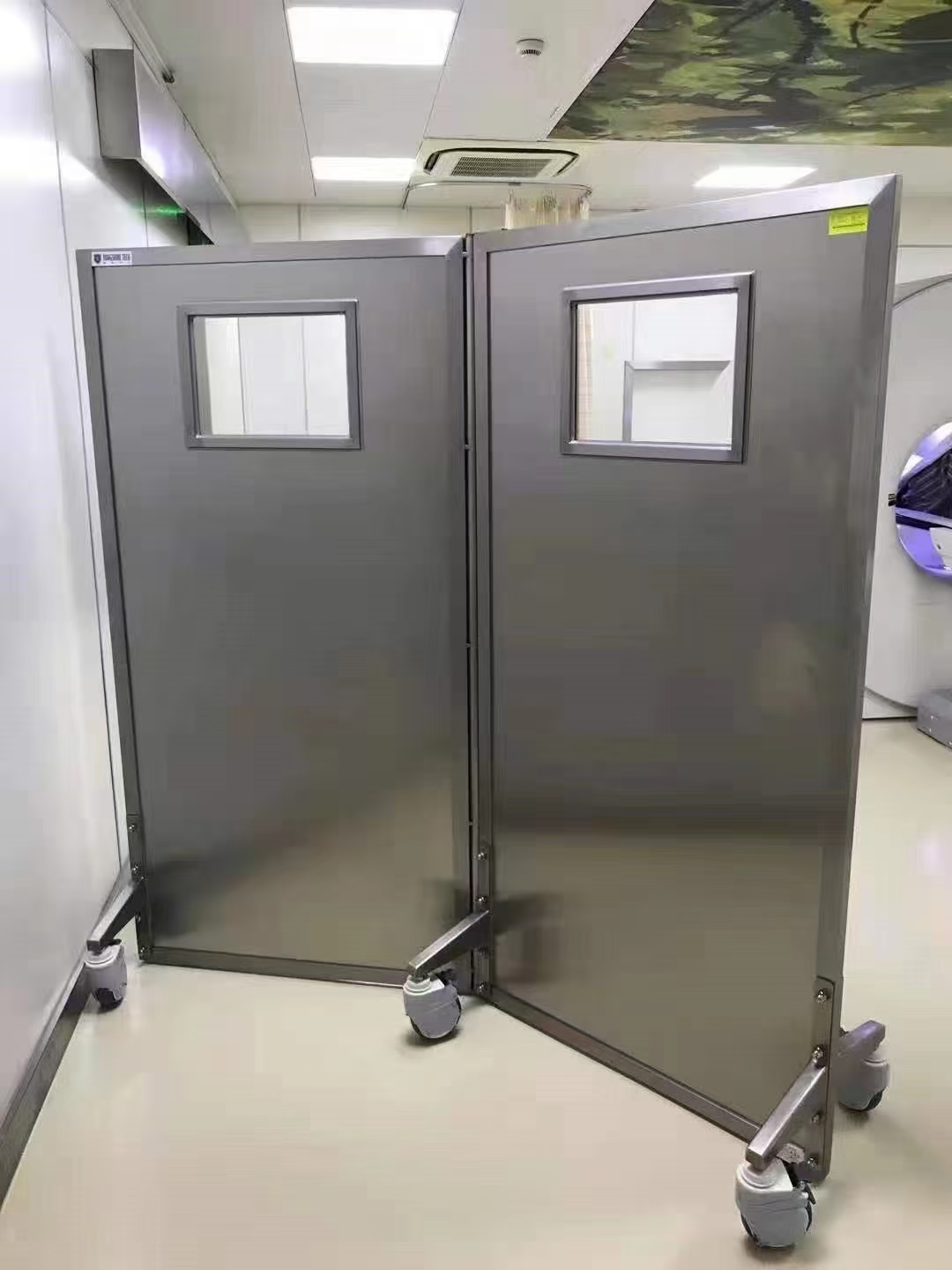 宿迁双联铅屏风带观察窗